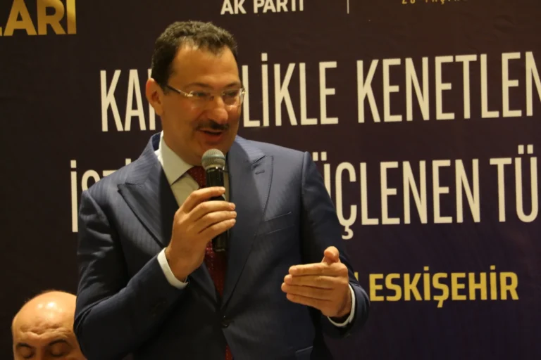 AK Partili Yavuz Eskişehir'de konuştu: Seneye seçim yok!