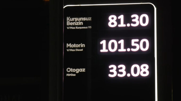 Akaryakıt panolarına tek hane izni