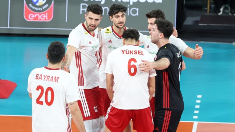 A Milli Erkek Voleybol Takımı Avrupa Şampiyonası’na veda etti