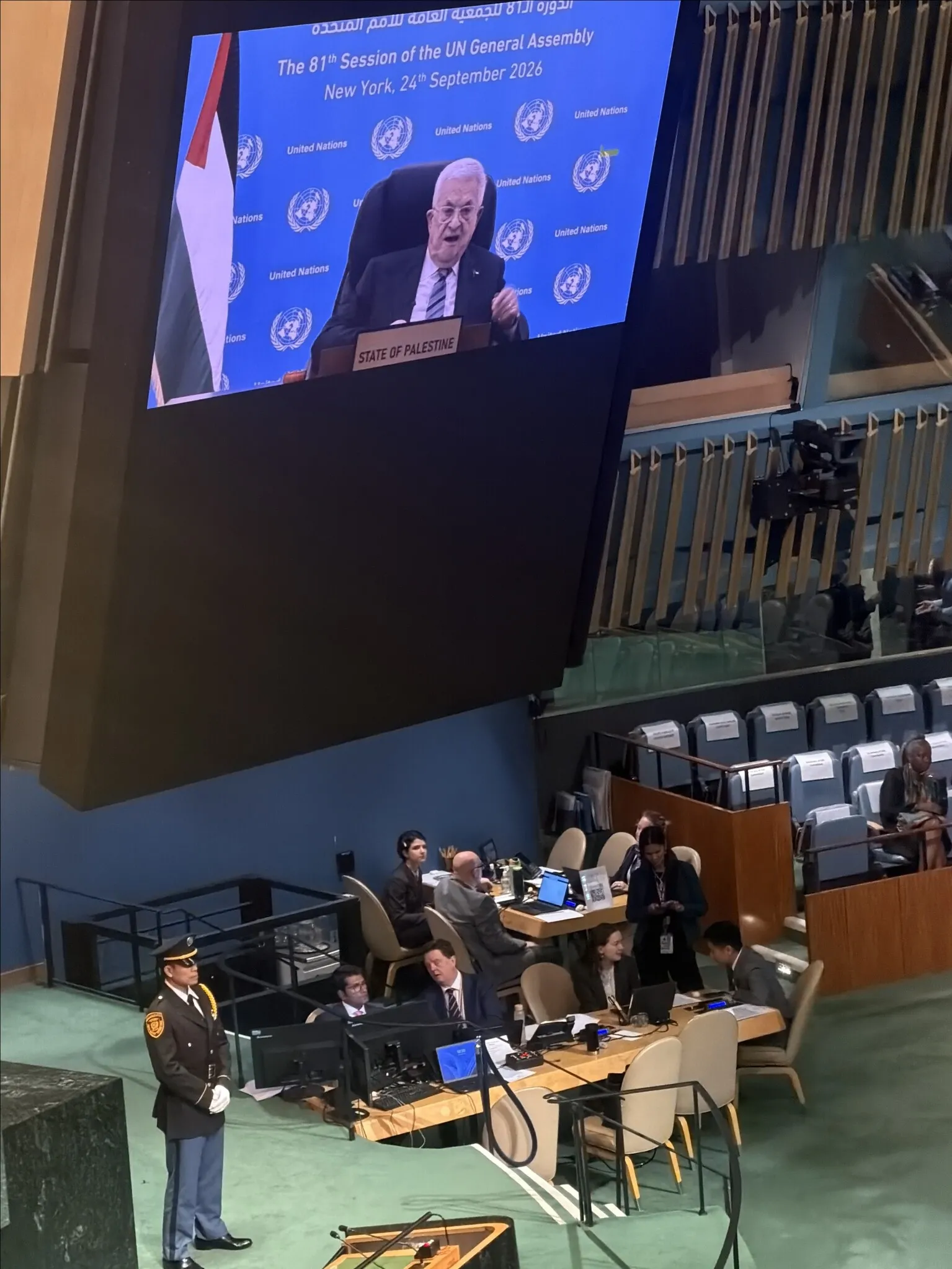 Mahmud Abbas’tan BM’de dünyaya “yeni Nekbe” uyarısı: Topraklarımız çalınıyor
