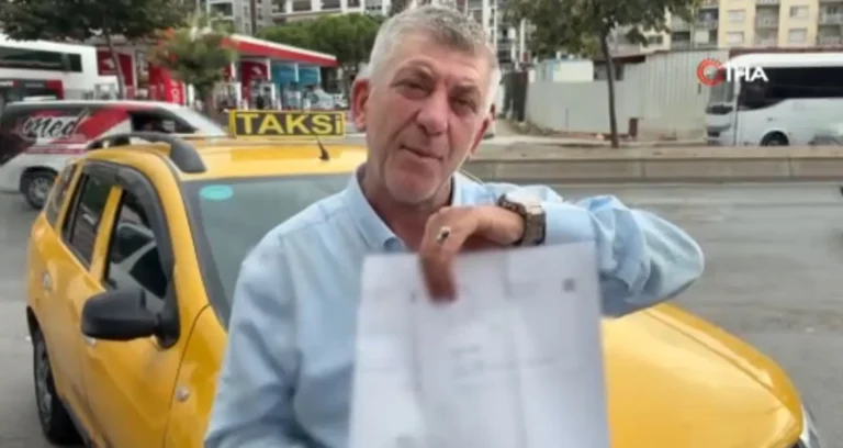 Taksici 920 lira beklerken hesabında servet gördü! "Çocuklarıma yediremezdim"