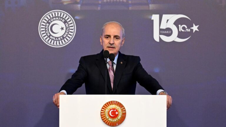 TBMM Başkanı Kurtulmuş: Tarih, bu barbarca politikaların sorumlularını unutmayacak