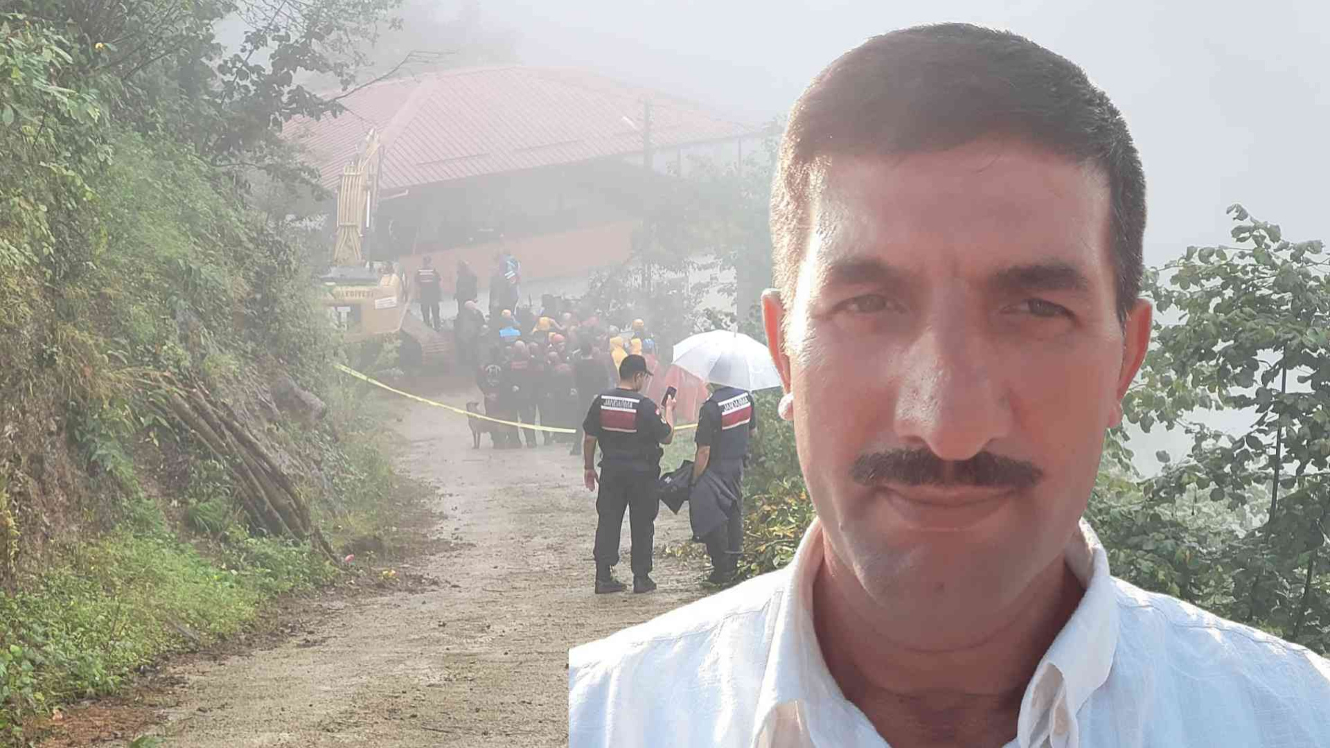 Trabzon'da heyelan: 1 ölü