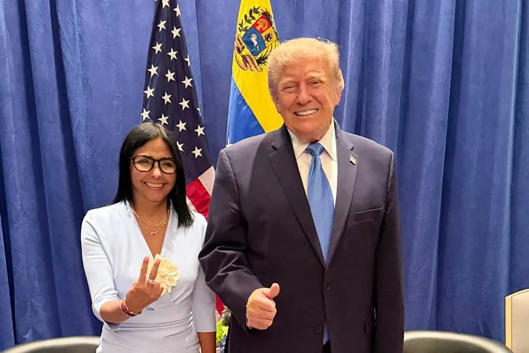 Trump ve Venezuela Geçici Devlet Başkanı Delcy Rodriguez ilk kez görüştü, enerji ve güvenlik işbirliği masaya yatırıldı