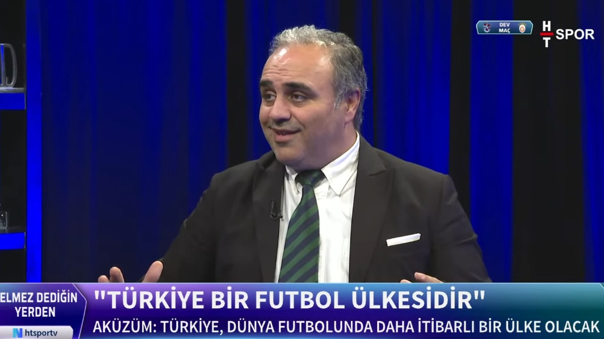 TFF Yönetim Kurulu Üyesi Aküzüm: Türk futbolunun amiri TFF’dir